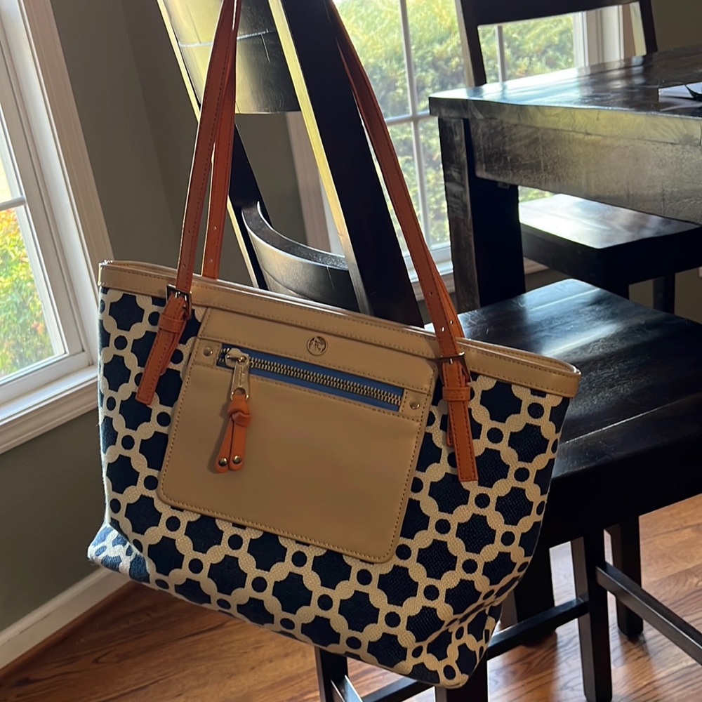 Spartina shoulder bag Navy